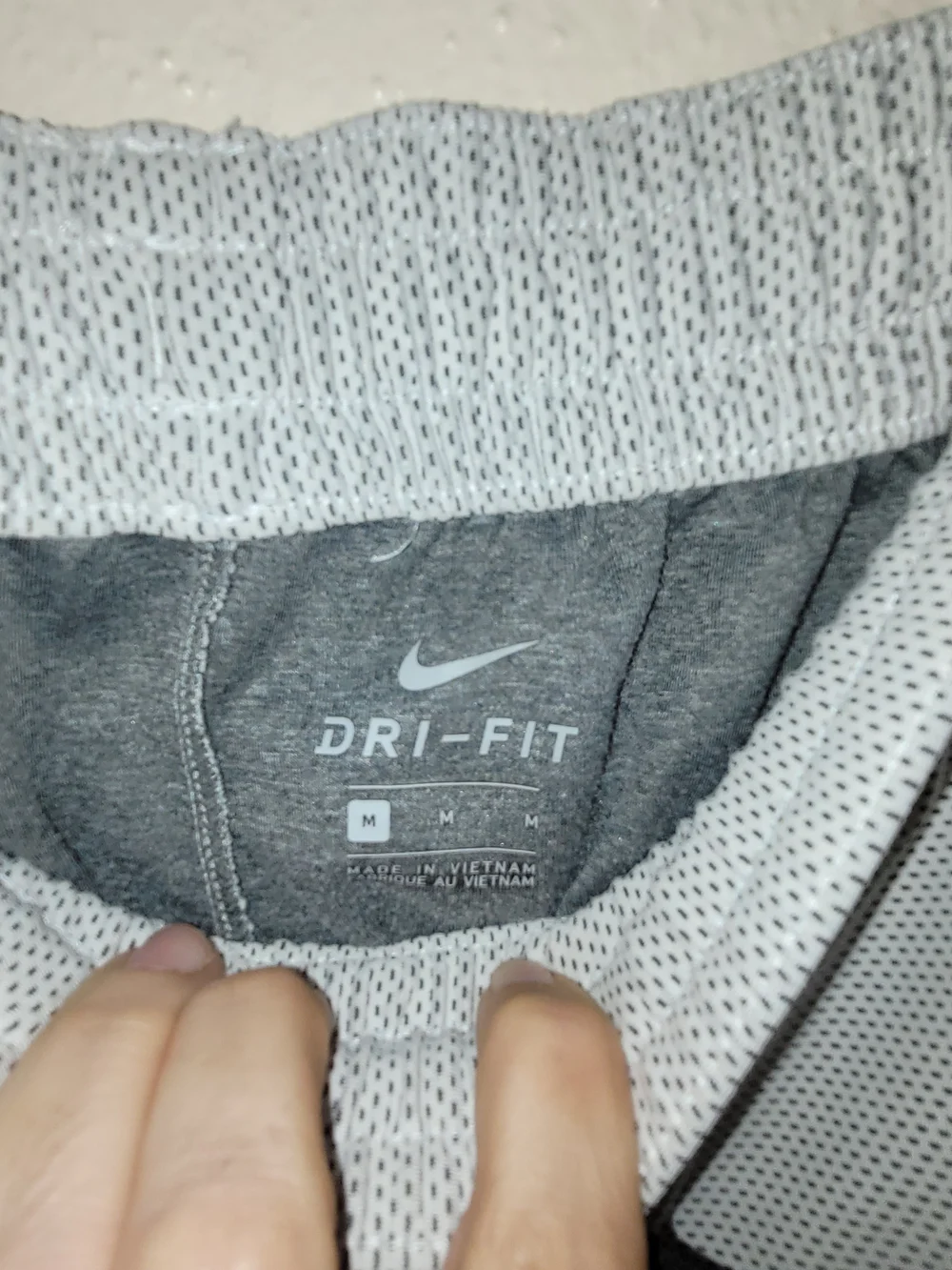 Nike Dri-FIT EYBL Nationals 2021 Basketball Jogger Pants Gray Black Men's Medium